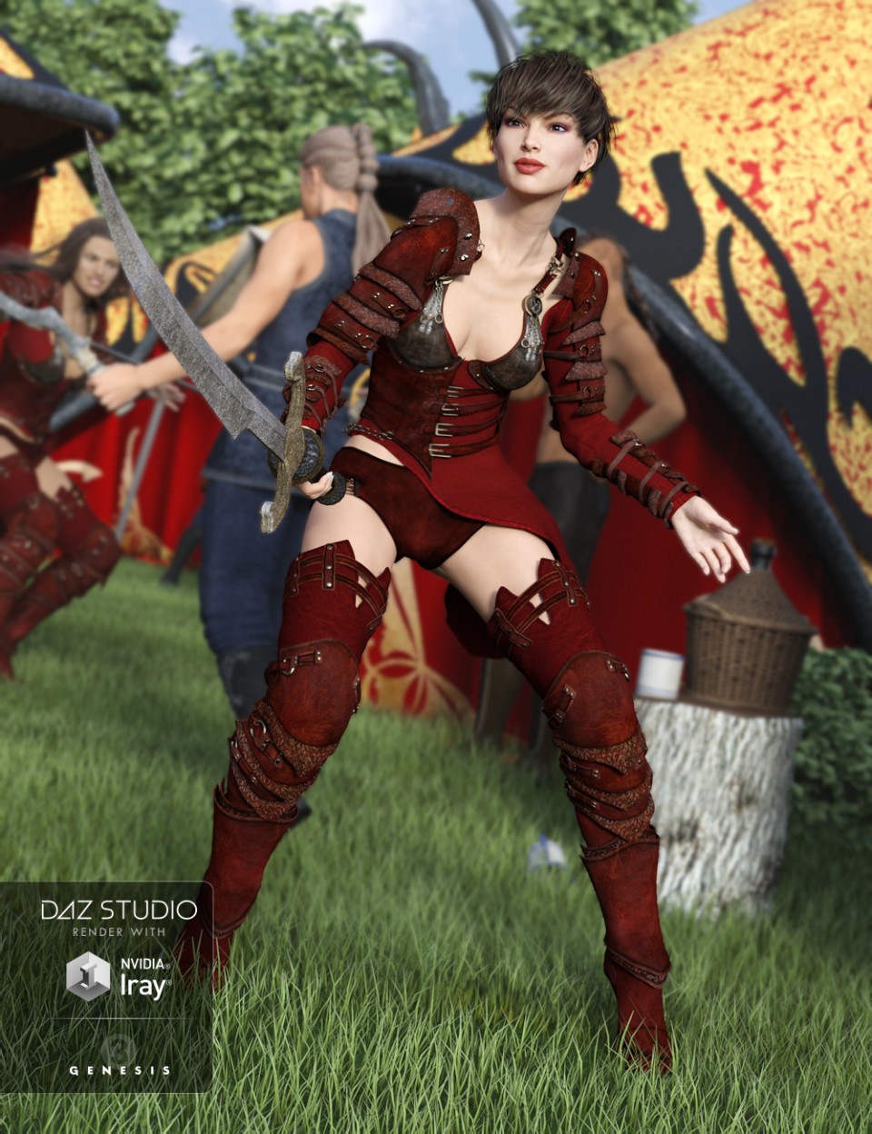 red